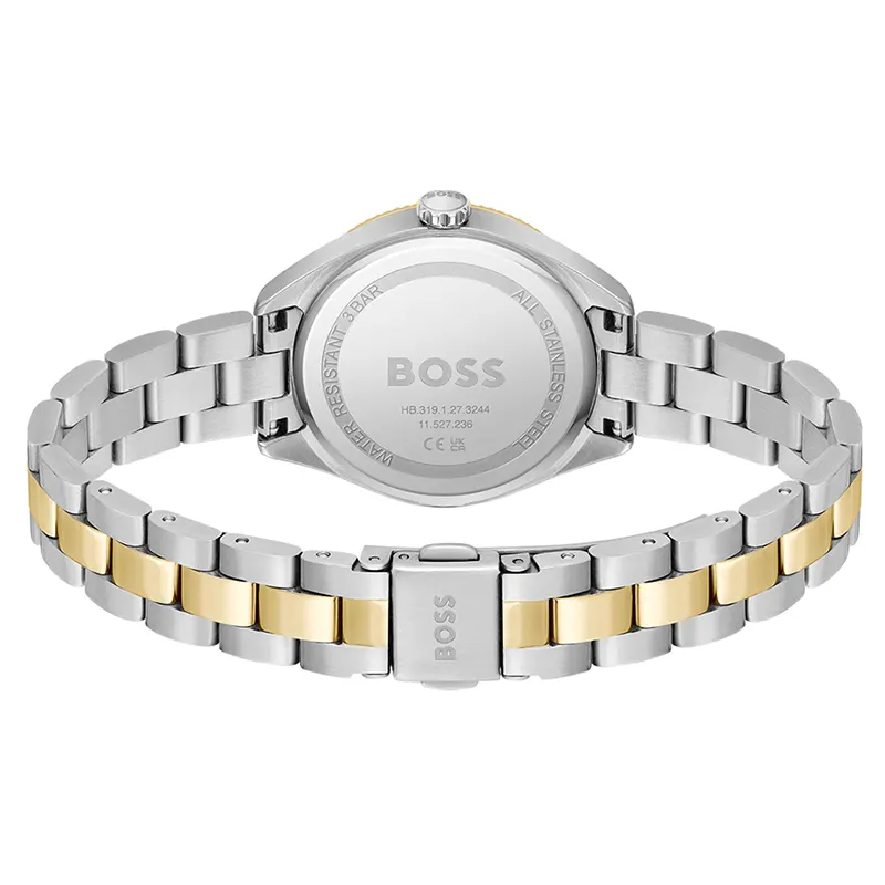 Hugo Boss Sage Black Dial Two-tone Ladies Watch | 1502730