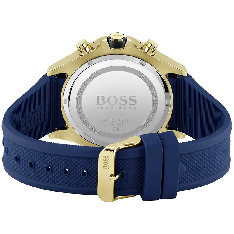 Hugo Boss Globetrotter Chronograph Blue Dial Men's Watch | 1513822
