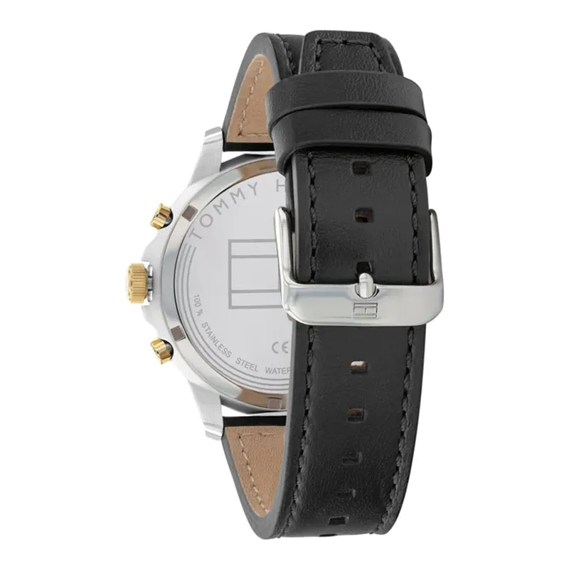Tommy Hilfiger Henry Chronograph Black Dial Men's Watch | 1710474
