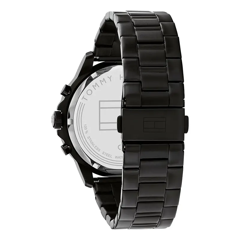 Tommy Hilfiger Henry Multifunction Black Dial Men's Watch | 1710478