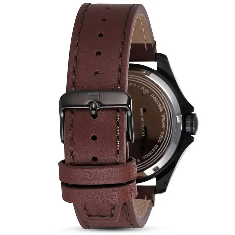 Tommy Hilfiger Bruce Automatic Black Dial Men's Watch | 1791280