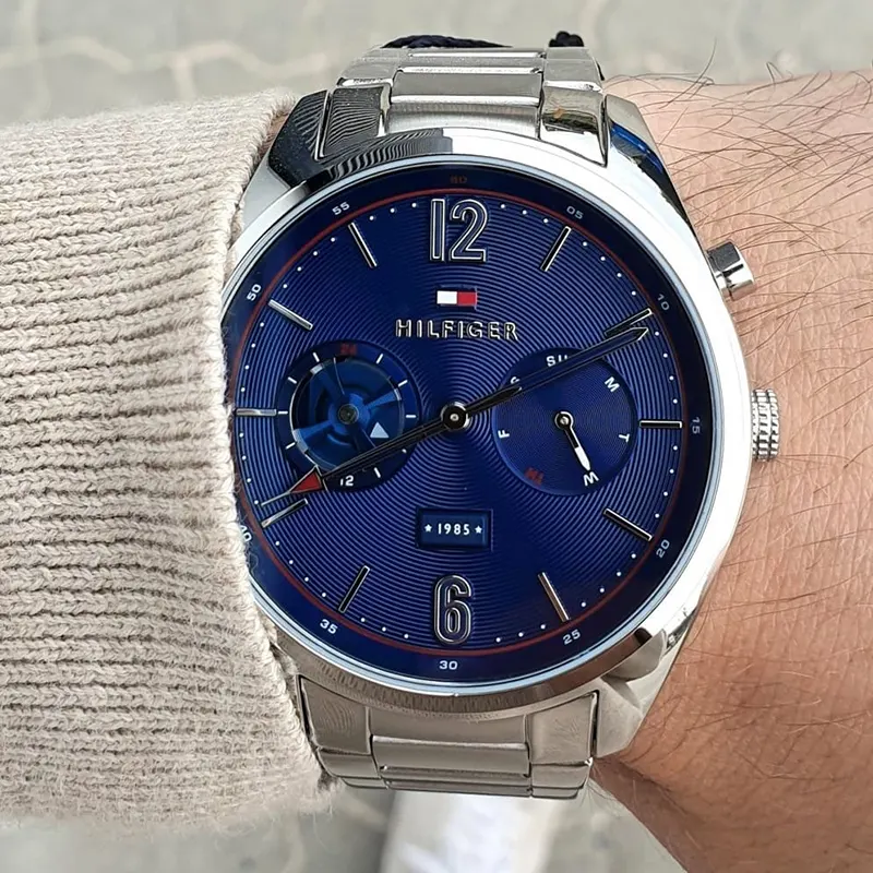 Tommy Hilfiger Deacan Blue Dial Men's Watch | 1791551