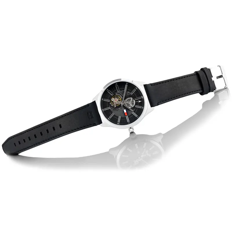 Tommy Hilfiger Spencer Automatic Black Dial Men's Watch | 1791641