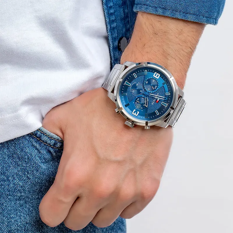 Tommy Hilfiger Wild Multifunction Blue Dial Men's Watch | 1792077