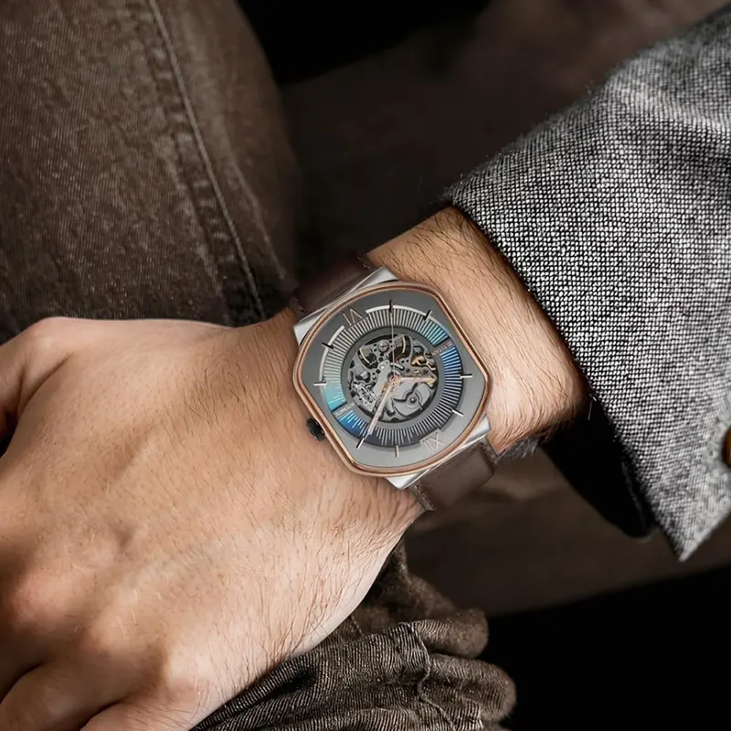 Titan Techno Beats Anthracite Dial Automatic Men's Watch | 1893KL01