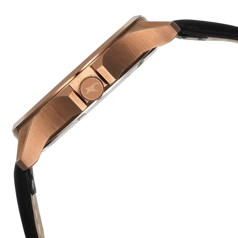 Fastrack Groove Date Grey Dial Men's Watch | 3323QL02