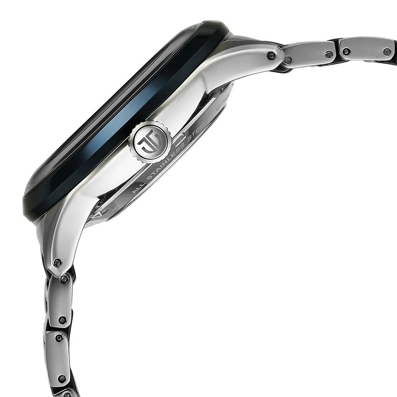 Titan Ceramic Fusion Automatic Blue Dial Men's Watch | 90174KD02