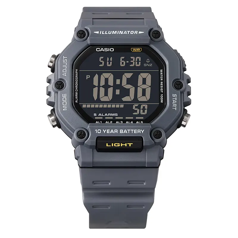 Casio Sports Youth Digital Black Dial Men's Watch | AE-1600H-8BV