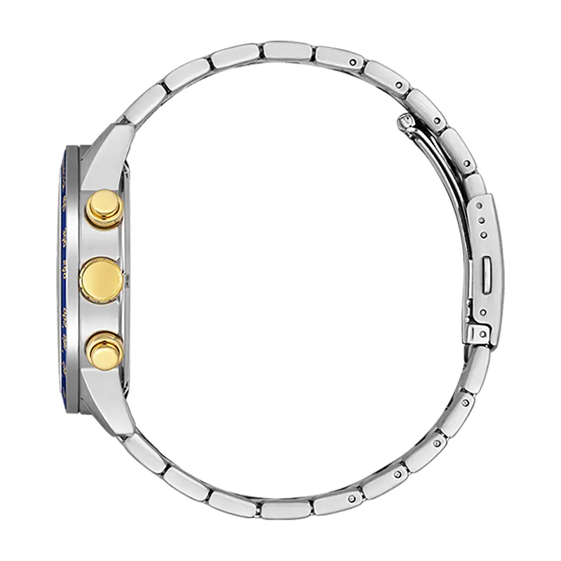 Citizen Chronograph Blue Dial Two-Tone Men's Watch | AN3684-59L