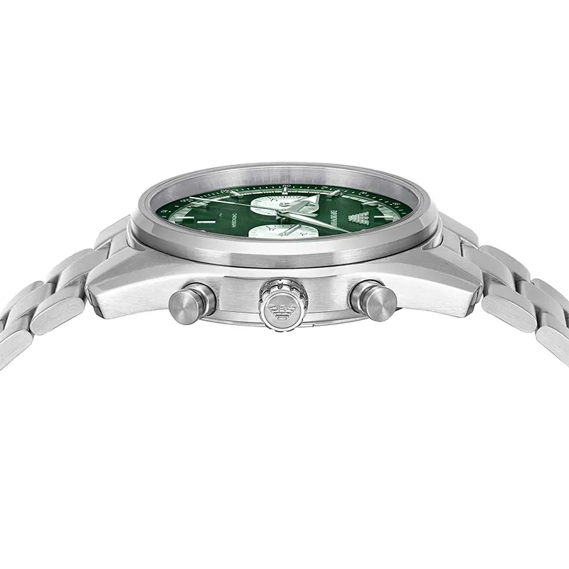 Emporio Armani Racer Chronograph Green Dial Men's Watch | AR11637
