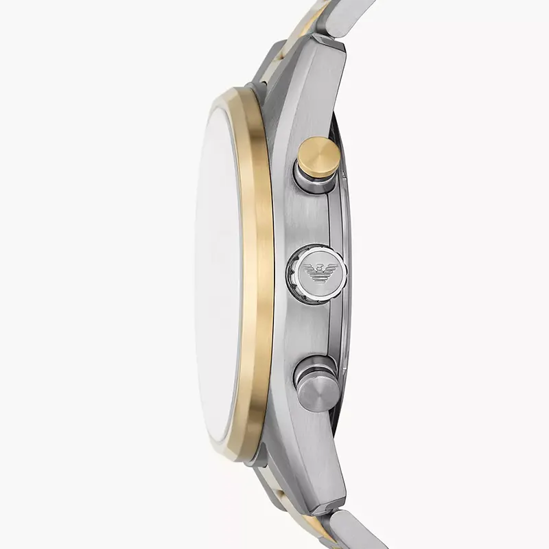 Emporio Armani Racer Chronograph Black Dial Men's Watch | AR11678