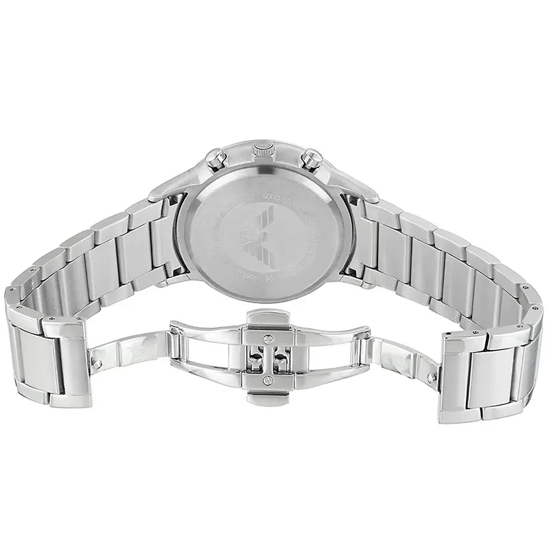 Emporio Armani Renato Chronograph Silver Dial Men's Watch | AR2458