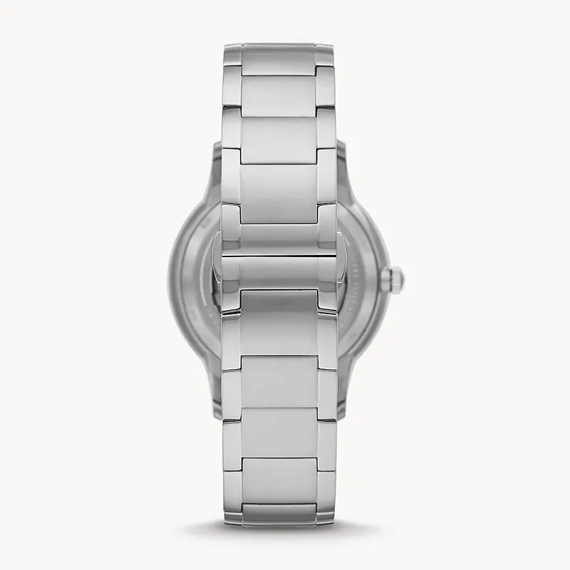 Emporio Armani Renato Automatic Black Dial Men's Watch | AR60055