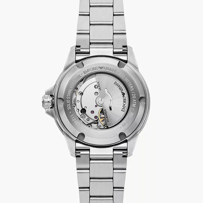 Emporio Armani Sea Explorer Automatic Green Dial Men's Watch | AR60080