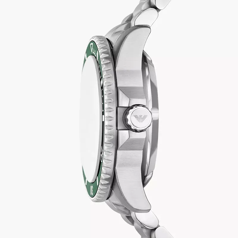 Emporio Armani Sea Explorer Automatic Green Dial Men's Watch | AR60088