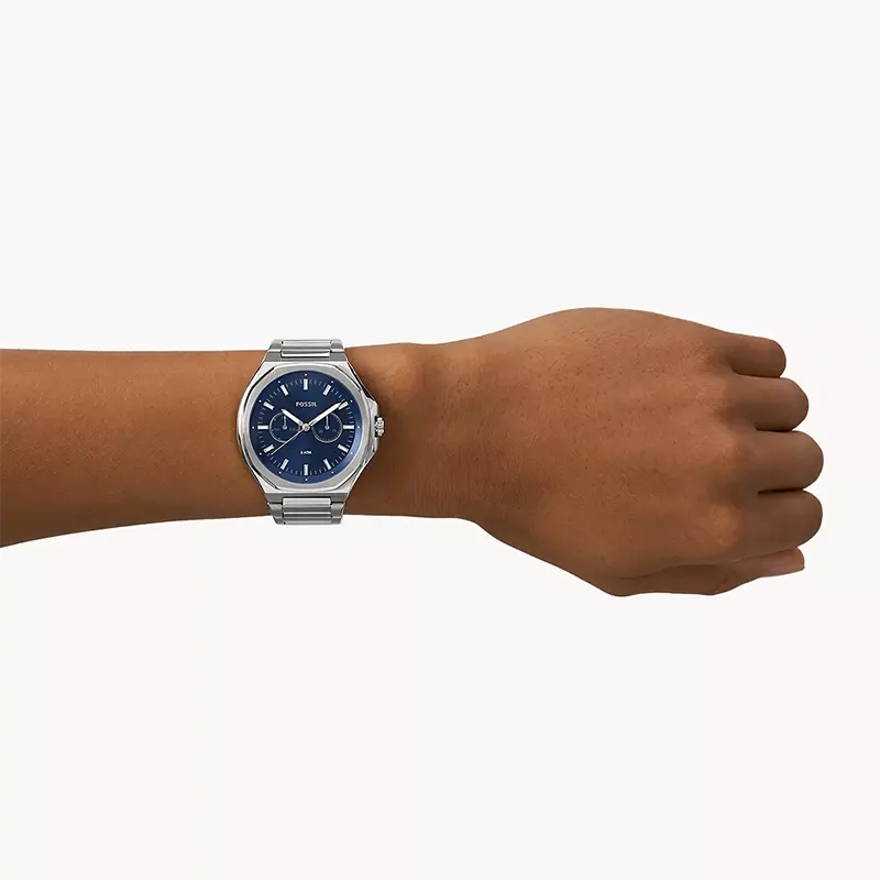 Fossil Evanston Multifunction Blue Dial Men’s Watch | BQ2610