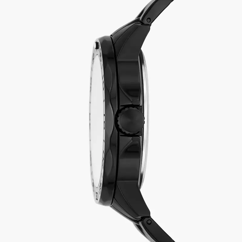 Fossil Bannon Automatic Black Stainless Steel Men's Watch | BQ2679