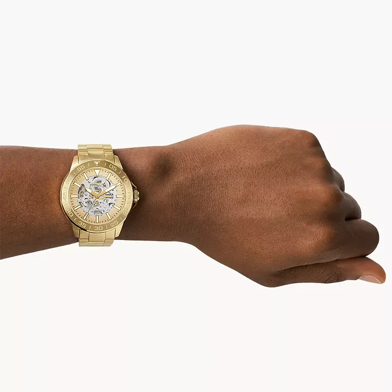 Fossil Bannon Automatic Gold-tone Men's Watch | BQ2680