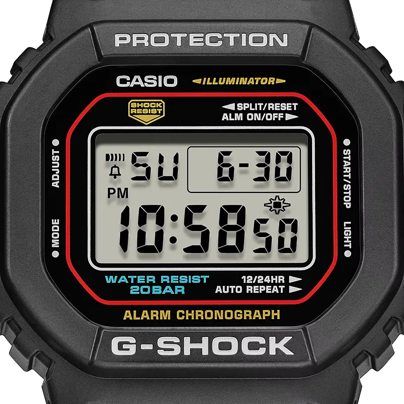 Casio G-Shock DW-5600RL-1 Digital Grey Dial Men's Watch