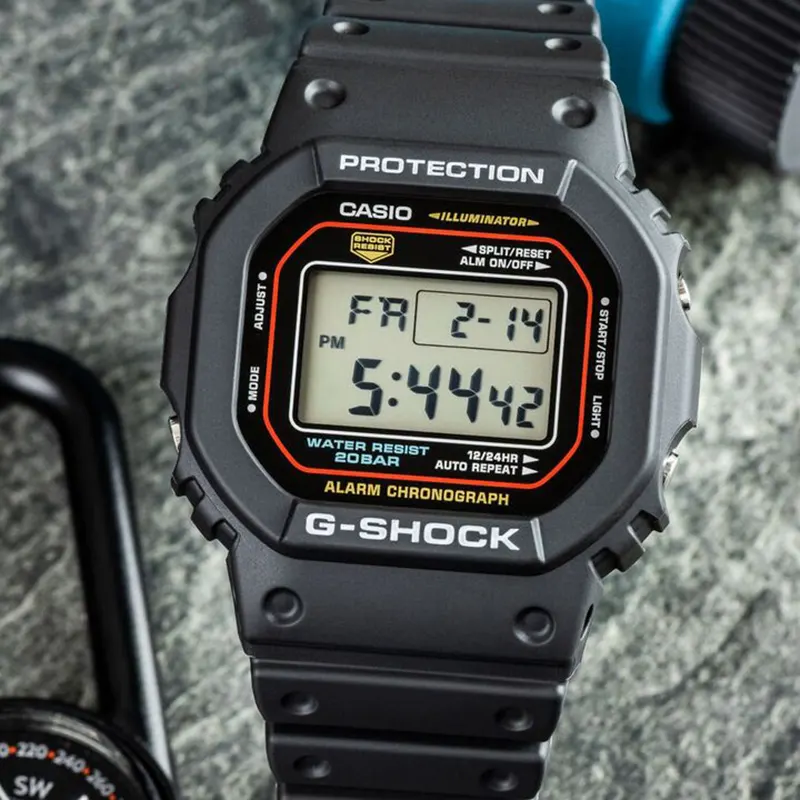 Casio G-Shock DW-5600RL-1 Digital Grey Dial Men's Watch