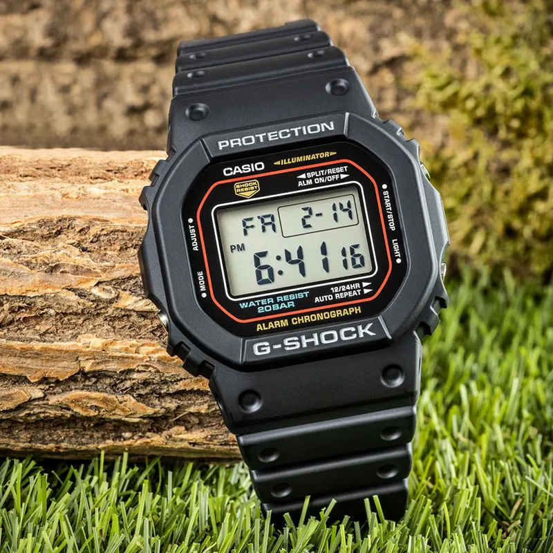 Casio G-Shock DW-5600RL-1 Digital Grey Dial Men's Watch