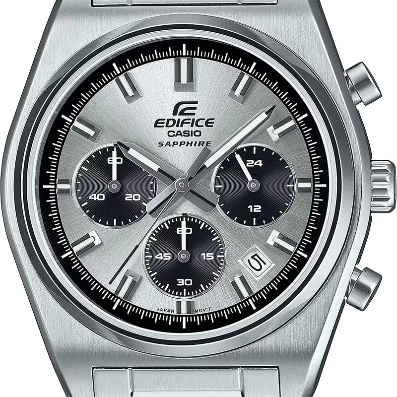 Casio Edifice Motorsports Chronograph Panda Dial Men's Watch | EFB-730D-7AV