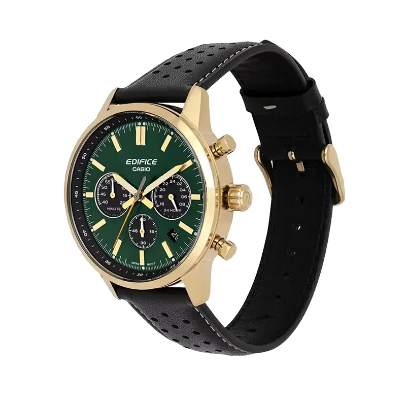 Casio Edifice Chronograph Green Dial Men's Watch | EFR-575CL-3AV