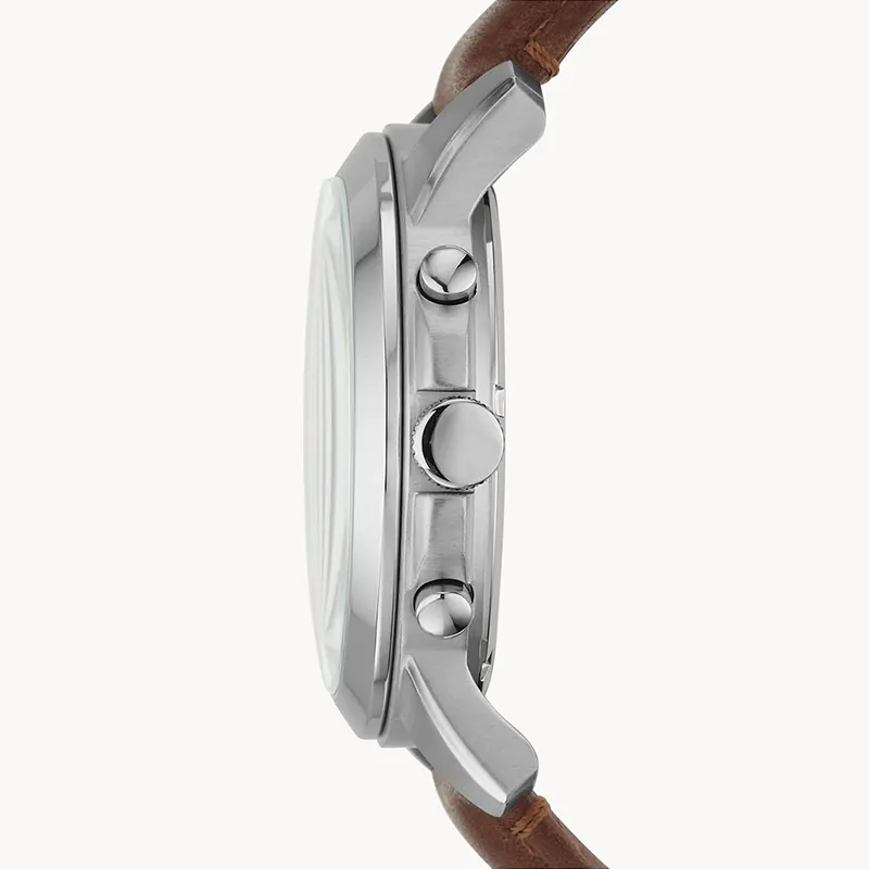 Fossil Grant Chronograph Brown Leather Men's Watch | FS4813
