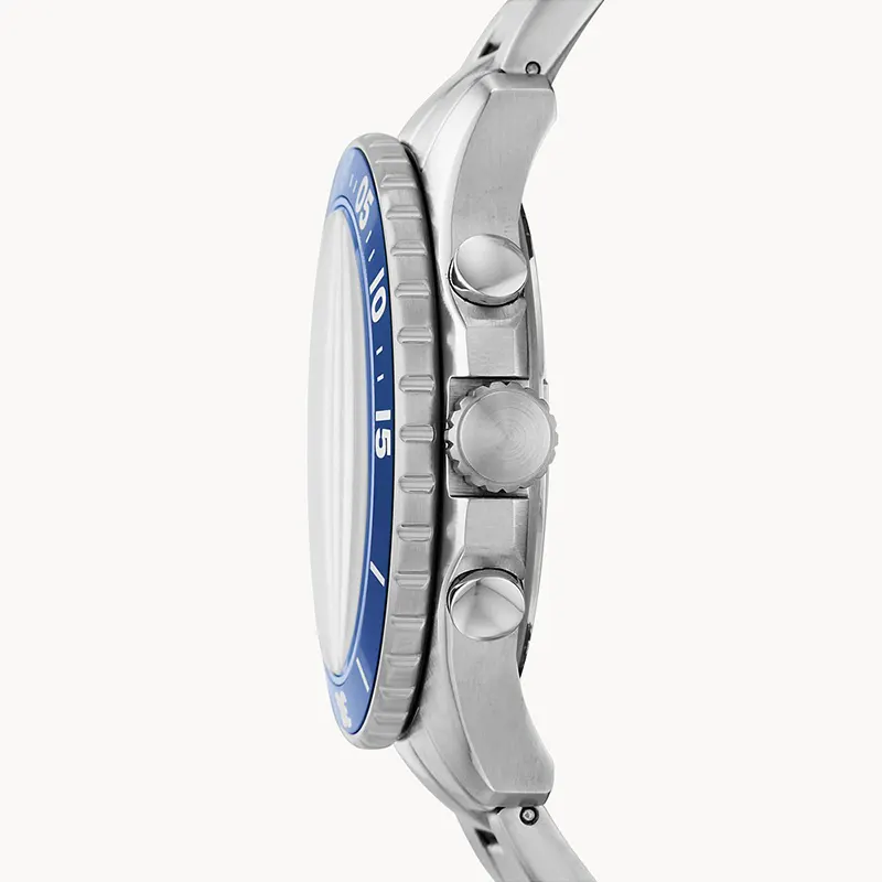 Fossil FB-03 Chronograph Blue Dial Men's Watch | FS5724