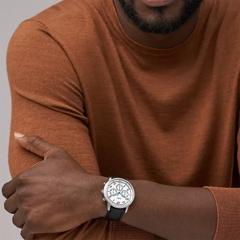 Fossil Neutra Chronograph White Dial Men's Watch | FS6023