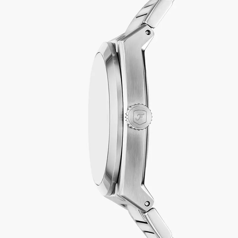 Fossil Everett Blue Sunray Textured Dial Men's Watch | FS6054