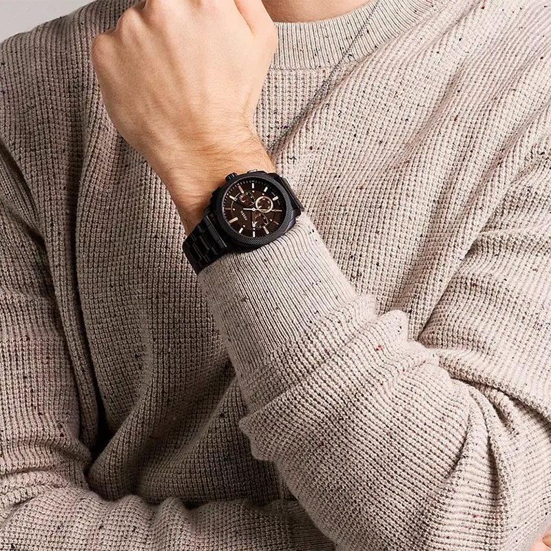 Fossil Machine Chronograph Black Dial Men's Watch | FS6097