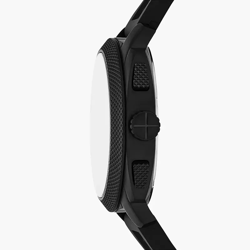 Fossil Machine Chronograph Black Silicone Men's Watch | FS6099