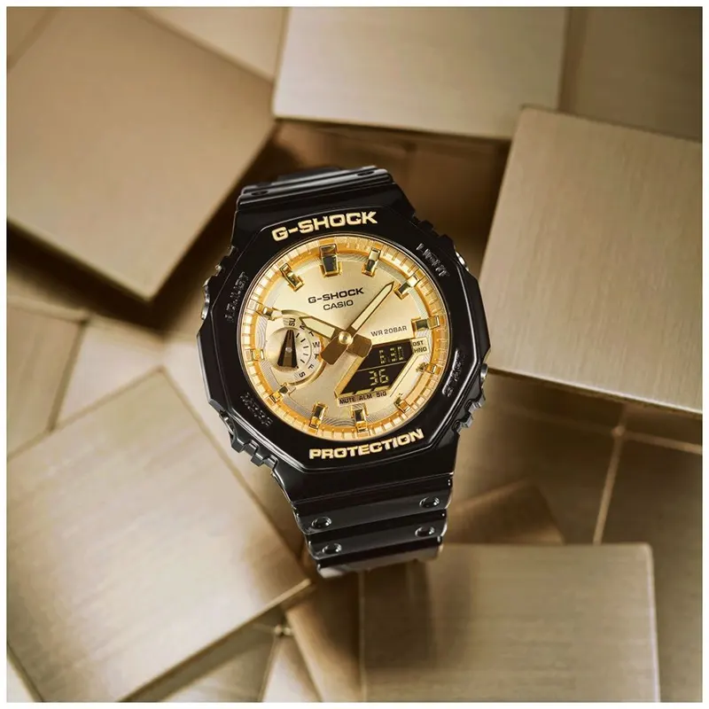 Casio G-Shock GA-2100GB-1A Gold Dial Men's Watch