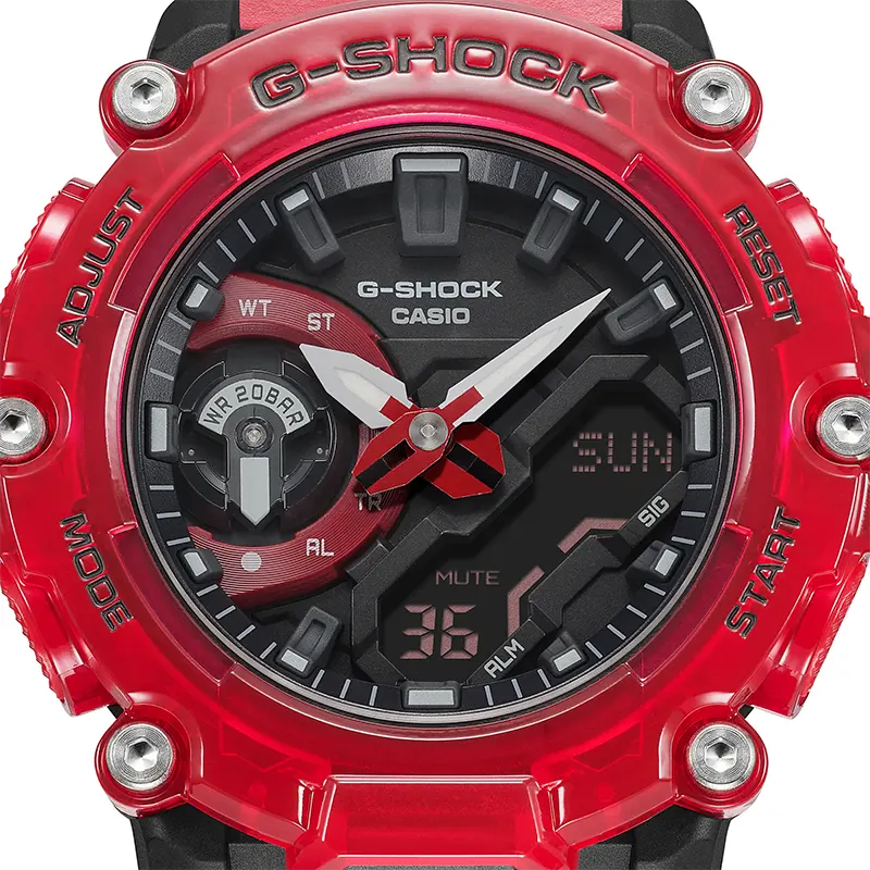 Casio G-Shock Sound Wave Series Dual-time Men's Watch | GA-2200SKL-4A