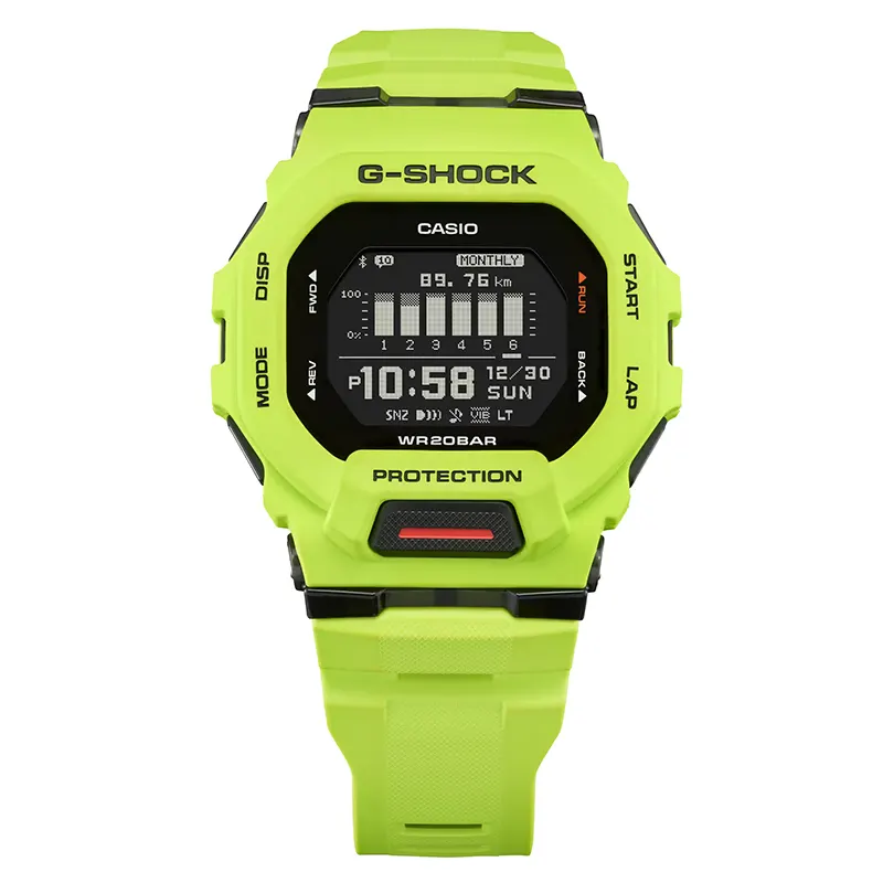 Casio G-Shock GBD-200-9 G-Squad (Bluetooth) Green Men's Watch