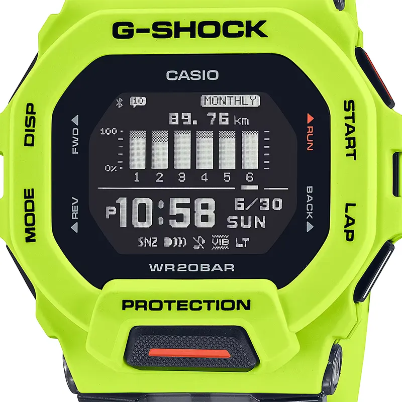 Casio G-Shock GBD-200-9 G-Squad (Bluetooth) Men's Watch Casio G-Shock GBD-200-9 G-Squad (Bluetooth) Men's Watch