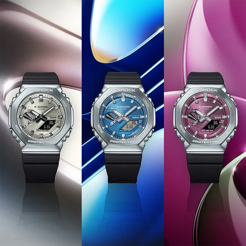 Casio G-Shock Tough Solar Bluetooth Blue Dial Men's Watch | GBM-2100A-2B