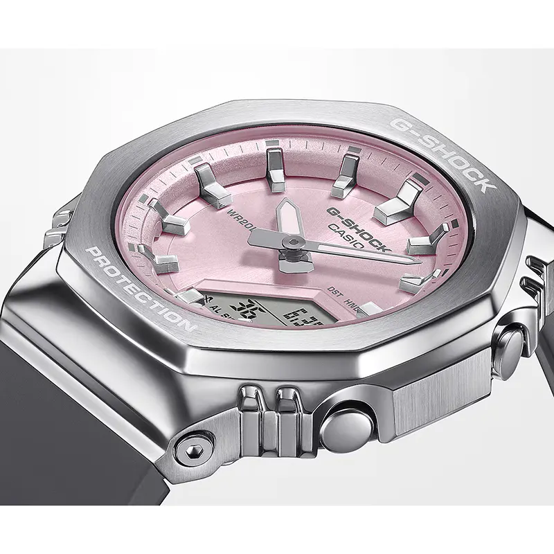 Casio G-Shock GM-S2110-4A Pink Dial Ladies Watch