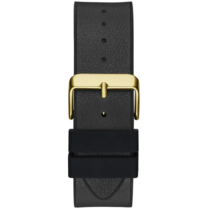 Guess Legend Black Dial Rubber Strap Men’s Watch | GW0500G1
