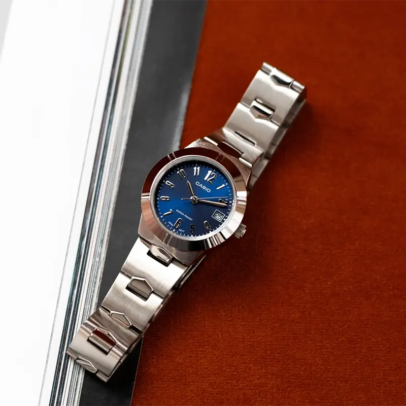 Casio Enticer LTP-1241D-2A2 Blue Dial Ladies Watch