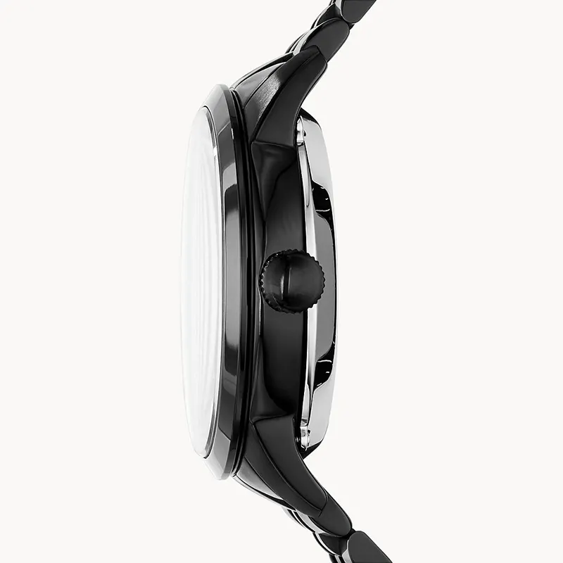 Fossil Townsman Automatic Black Dial Men's Watch | ME3062