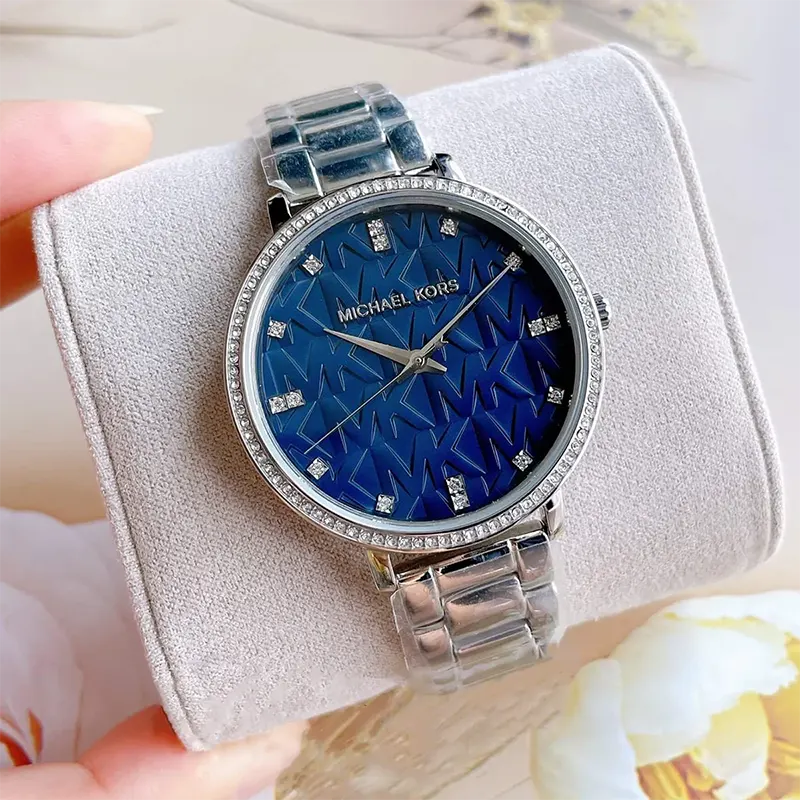 Michael Kors Pyper Blue Dial Ladies Watch | MK4671