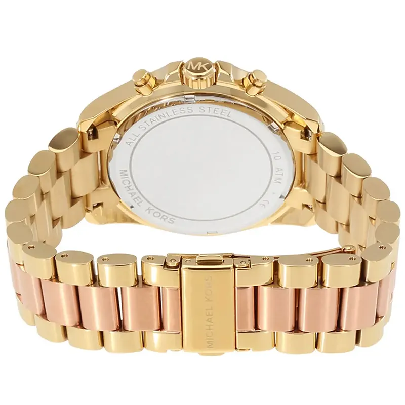 Michael Kors Bradshaw Chronograph Rose Dial Watch | MK6359