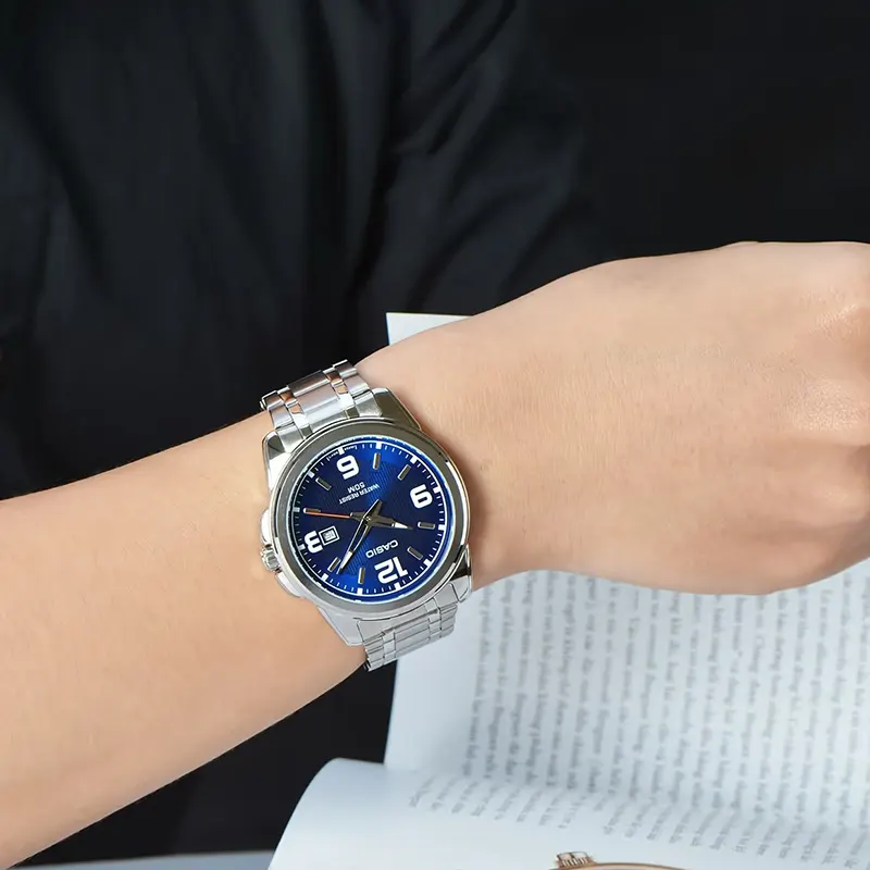Casio Enticer Blue Dial Men's Watch | MTP-1314D-2AV