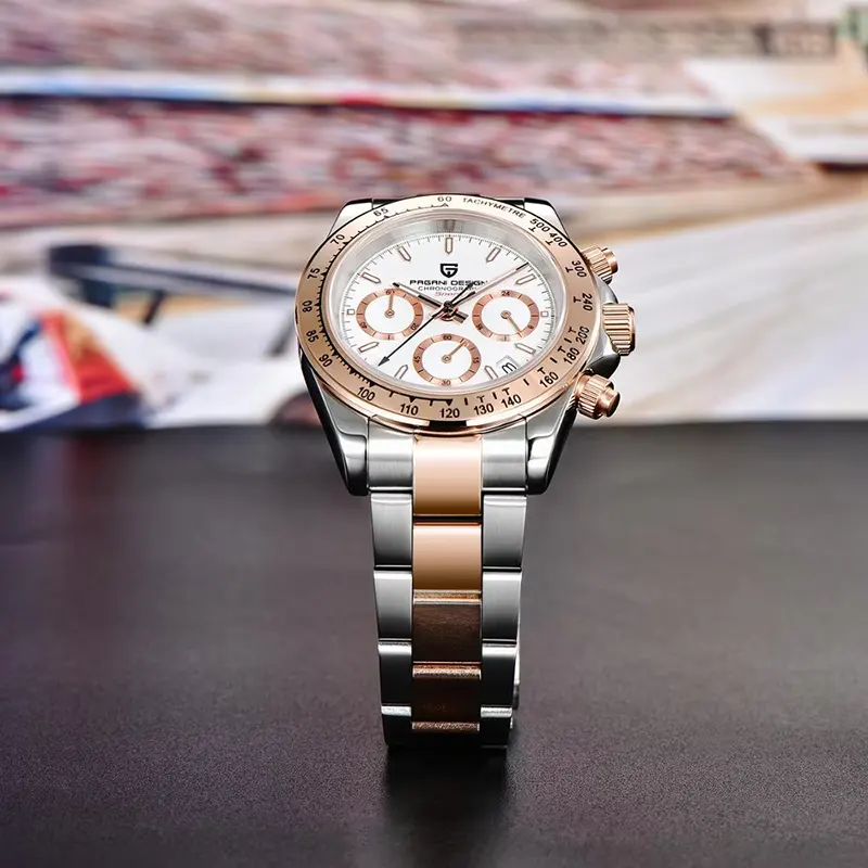 Pagani Design PD-1644 Sports Daytona White Dial Men's Watch