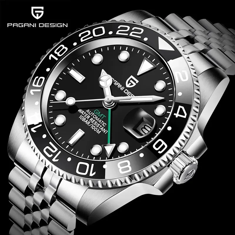 Pagani Design GMT-Master Automatic Jubilee Men's Watch | PD-1662