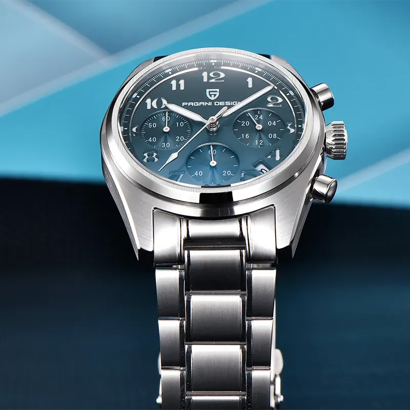 Pagani Design PD-1773 Chronograph Blue Dial Men's Watch