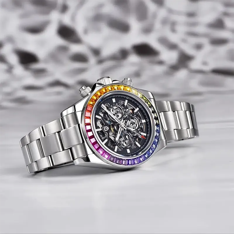 Pagani Design Daytona Rainbow Automatic Men's Watch | PD-1777