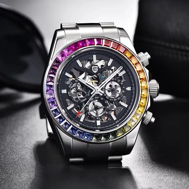 Pagani Design Daytona Rainbow Automatic Men's Watch | PD-1777